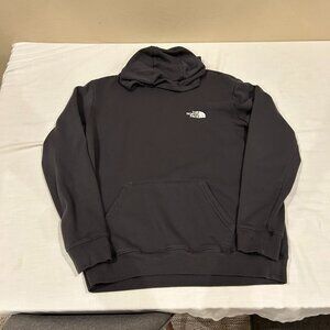 North Face Charcoal Graphic Hoodie Boys XXL